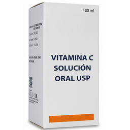 VITAMINA C (ACIDO ASCORBICO) 100MG / 5ML X 100 ML SUSP